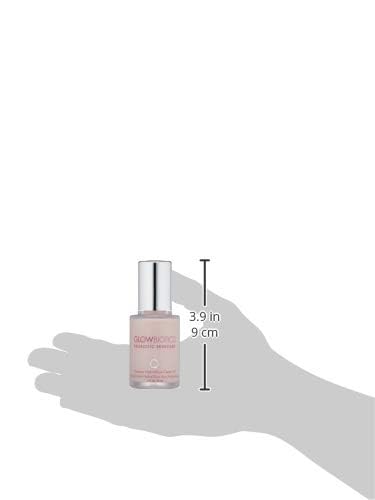 Glowbiotics Probiotic HydraGlow Illuminating Serum Pink: Hydrating Dew Drops for Radiant Skin, Illuminating Glow Enhancer with Hyaluronic Acid and Probiotics, 1 Fl Oz