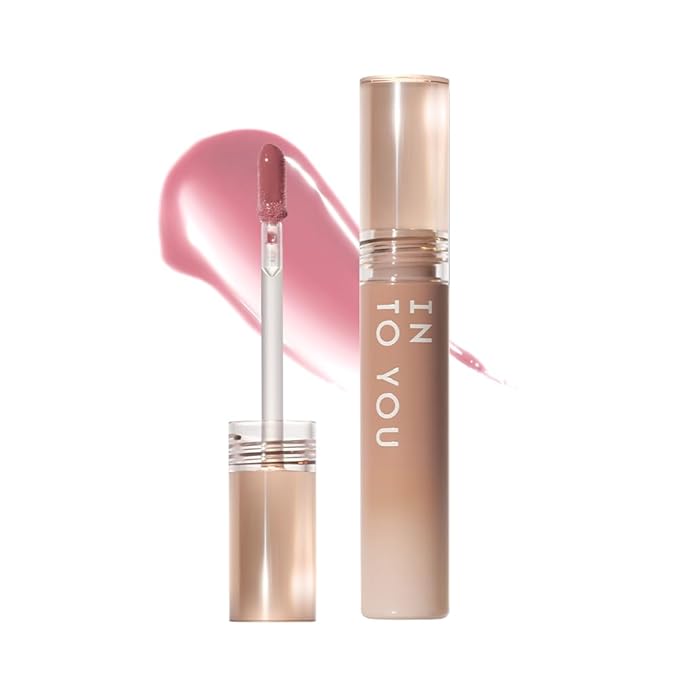 INTO YOU Lip Stain Long Lasting, Lip Gloss, Lip Tint, Lip Plumper Gloss, Glitter Lip Gloss, Liquid Lipstick, Vivid Color, Smudge-Proof, Lightweight, Naturally Moisturizing, Lip Oil For Dry Lips (G06)