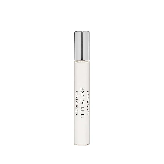 Lake & Skye 11 11 Azure Eau de Parfum Travel Spray, 0.5 fl oz (15 ml) - Sheer, Floral, Musk