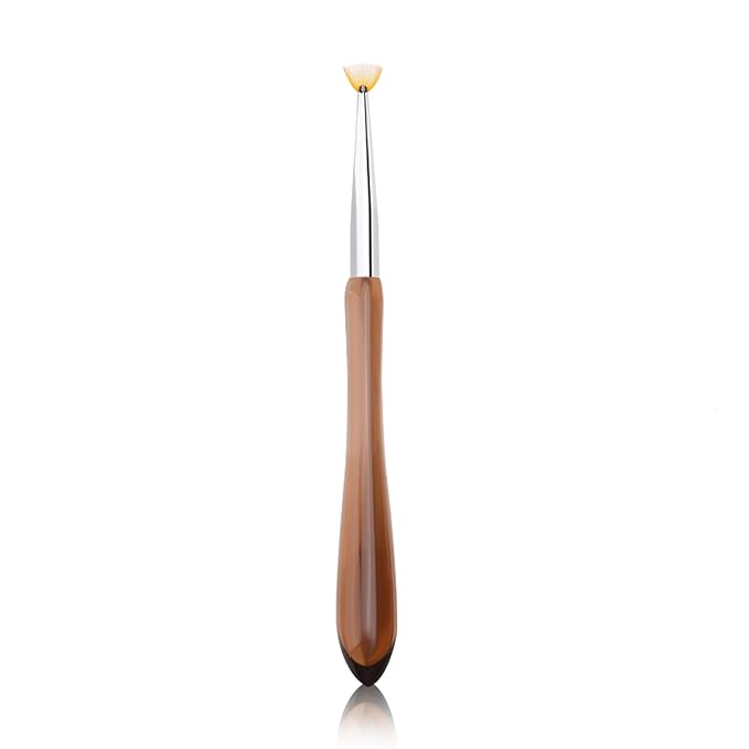 Nail Art Brushes Fan Shaped Pen, Gradient Brush, Nail Drawing Pen For Home DIY Salon Use, 05