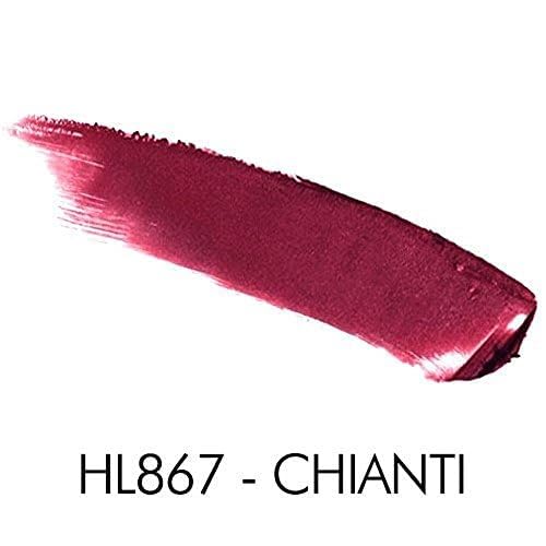 Palladio Herbal Lipstick, Rich Pigmented and Creamy, Infused with Aloe Vera, Chamomile & Ginseng, Prevents Lips from Drying, Combats Fine Lines, Long Lasting Lipstick, Chianti