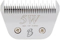 Skip Tooth 5 Wide Blade Dog Grooming Cuts Length 1/4" - 6.4mm(Japanese High Carbon Steel 5 Skip Tooth Blade Dog Grooming | 5W Clipper Blade (B5W)