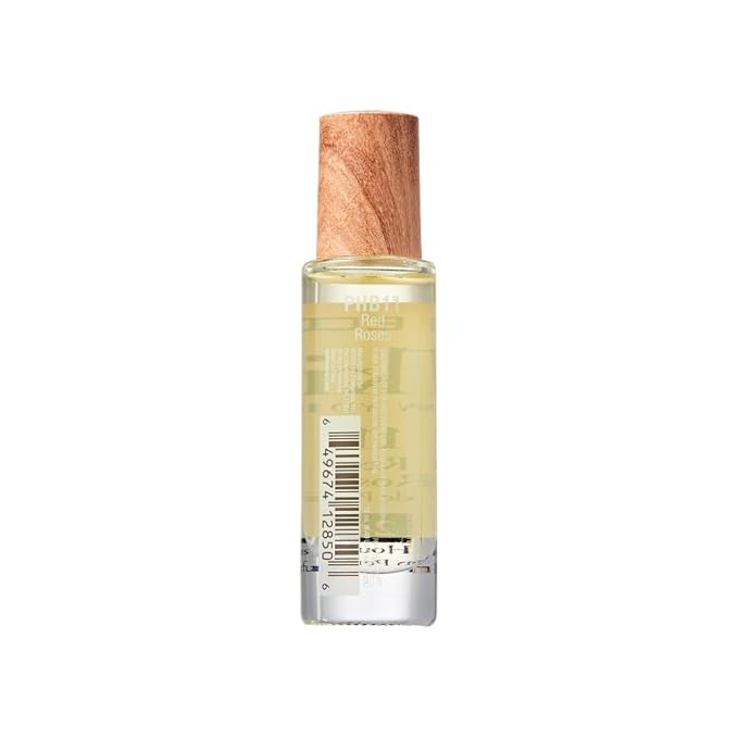EL:KISS Roll On Perfume, Egyptian Musk Eau de Parfum 12mL (.40 Fl Oz), Hydrating & Long-Lasting, Alcohol-Free & Mineral Oil-Free, Infused with Jojoba, Argan & Coconut Oil
