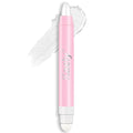 evpct 1Pcs Pearl White Shimmer Cream Eye Shadow Brightener Sticks for Eyes, Double Ended Cream Eyeshadow Stick Pencil Pen with Applicator, Eye Shadow Palette Highlighter Makeup Waterproof Pigmented 01