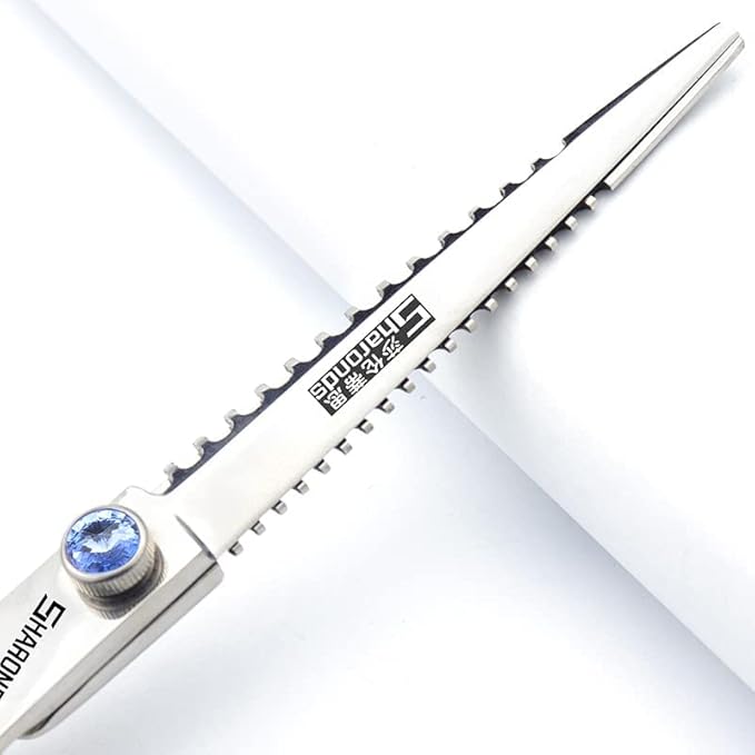 Professional Japanese Hairdressing Scissors Set - Slim Design, 7 Inch, 3 Pieces (Men & Women)