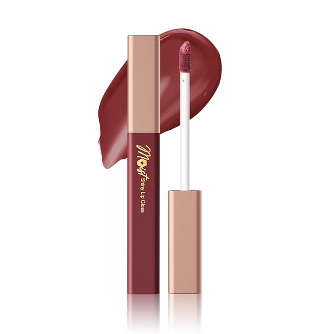 12 Colors Lip Gloss Set, High-Shine Waterproof Collection, Long Lasting Moisturizing Formula with Mirror Finish, Adult (12#, 1 Count (Pack of 1))