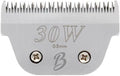 Detachable A Series Wide 30 Blades for Dog Grooming Cuts Length 1/50" - 0.5mm Japanese Carbonized Steel Wide Grooming Blades Compatible A5 Series Wide Clippers for Dogs(30W)