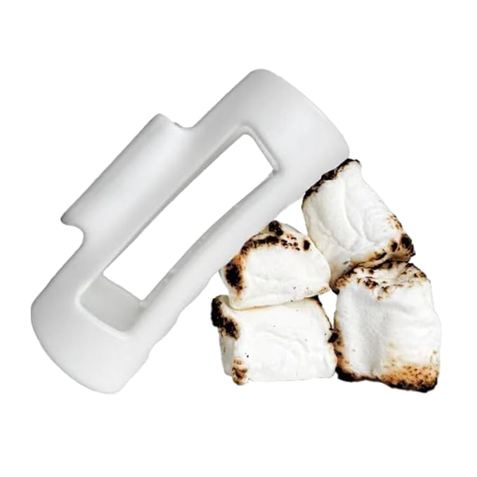 Silicone Hair Clips, Cloud Hair Pins for Women, 3.9 inch Soft Hair Claw Clip for Thick/Fine/Thin/Curly Hairstyle, White 2 Pack
