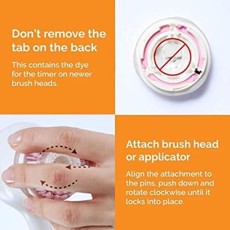 Mia 2 Sonic Facial Cleansing Brush - Electric Face Exfoliator for Deep Clean & Pore Cleansing, Waterproof & Rechargeable – White