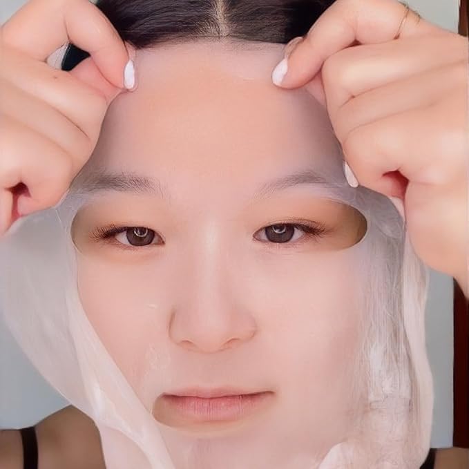 Leaders Insolution Collagen Lifting Skin Renewal Mask | Marine Collagen for Firmness and Elasticity Anti-Wrinkle, Sculpting Facial Sheet | Hydrating Serum for Smooth Skin (10 Sheets)