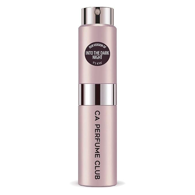 CA Perfume Impression of Into The Dark Night for Women Floral Scent Long Lasting Perfumes for Women Eau De Parfum Travel Size Refillable Atomizer Spray 0.27 Fl Oz 8ml