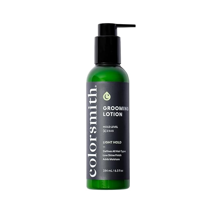 Grooming Lotion, Men’s Styling Lotion, Flexible Hold, Low-shine Finish, 6.5 fl oz