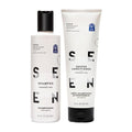 SEEN Shampoo & Deeper Conditioner Bundle, Fragrance-Free - Non-Comedogenic & Hair Care - Dermatologist-Developed, Safe for Sensitive, Eczema & Acne-Prone Skin