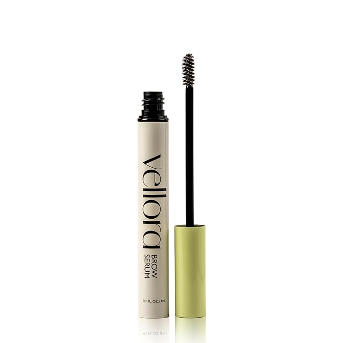 Eyebrow Serum by Vellora for Fuller Looking Brows, 3mL – Formulated with Nourishing Vitamins & Plant-Based Extracts – Visibly Enhances Brow Definition and Fullness