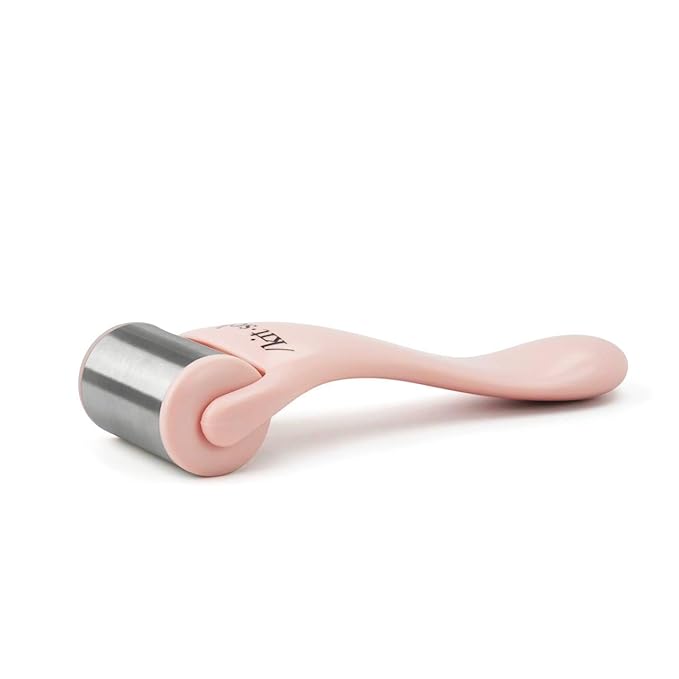 Kitsch Ice Roller for Face – Stainless Steel Face Ice Roller to Reduce Puffiness, Redness & Headaches – Cooling Facial Roller for Skin Care, Irritation Relief & Spa-Like Experience at Home - Pink