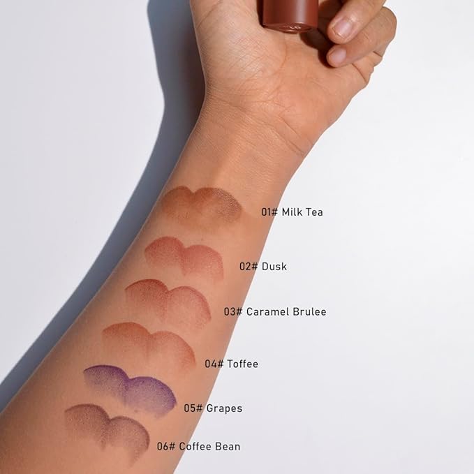 2-in-1 Gradient Lip Liner and Lipstick Lip Combo Set - Achieve Flawless Contour and Gradual Ombre Effect with Easy-to-Use Crayon Form and Cone Tip - Non-Smudging, Long-Lasting (01# Milk Tea, 1)