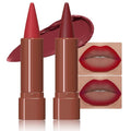 2Pcs Gradient Matte Lipstick Crayon Lip Liner pencil, Flawless Contour Gradual Ombre Effect lip Pencil, Lipstick for Women Long Lasting Waterproof Smudge Proof Lipstick Pencil 06#+07#