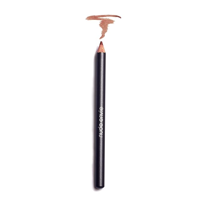 nude envie - Lip Liner - Smooth, Precise & Easy Application - Pigmented, Long-Lasting Lip Pencil - Add Definition - Prevents Feathering - Sharpenable - Vegan, Paraben-Free & Cruelty-Free - Spicy