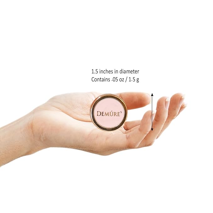Demure Mineral Make Up (Snowflake) Eye Shadow, Shimmer Loose Powder, Professional Makeup