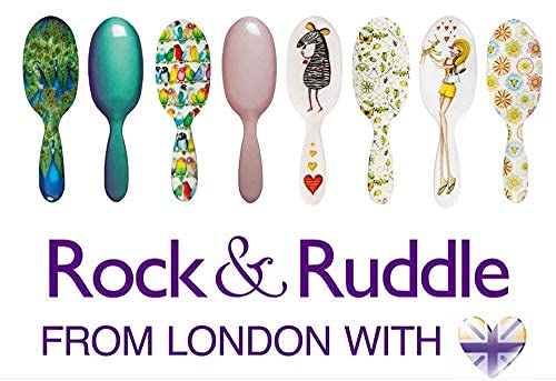 Rock & Ruddle Wide Tooth Comb | Perfect for Detangling Wet Hair and Applying Hair Color - Lovebirds
