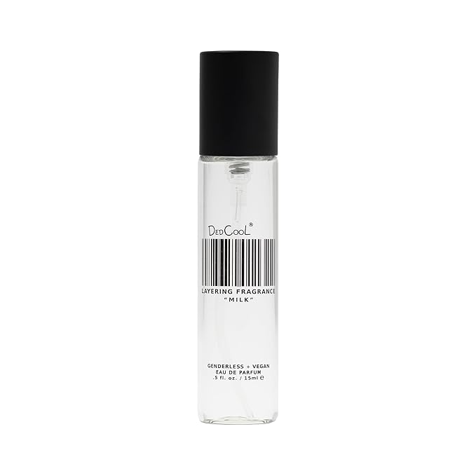 DedCool Eau de Parfum | Milk | Genderless Luxury Fragrance | Clementine, Gardenia, Woods, Amber & Wild Berries | Non-Toxic Vegan | Long-Lasting Perfume for All | Sophisticated Aroma | 15 mL