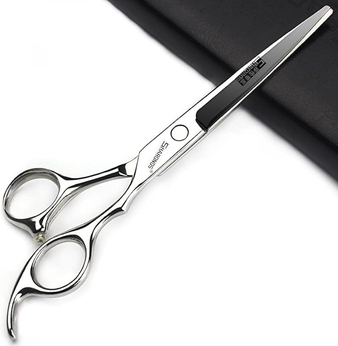 SHARONDS 6.5 Inch Stainless Steel Professional Barber Scissors Hair Thinning Scissors Hairdresser or Home Hairdresser Variant/Hybrid Scissors (6.5 inch-4pc)