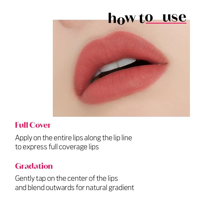 ETUDE Fixing Tint #16 Baked Pecan (4g) | Long Lasting High Pigmented Liquid Lipstick | Waterproof Lightweight Matte Finish Lip Stain | Full Coverage | Korean Makeup, Kbeauty