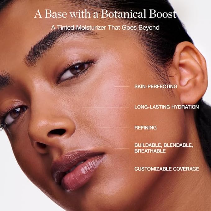 Ogee Complexion Perfecting Liquid Foundation - Lightweight Tinted Moisturizer For Face (Larch 2.25C - Light Medium, Beige Undertones) - with Vitamin C & Jojoba Oil - Certified Organic & Made in USA
