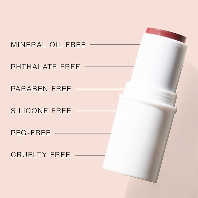 Boomstick Color ™ All-in-One Cream Blush for Cheeks, Eyes & Lips, Long Wearing, Blendable Makeup Blush Stick for Mature Skin, Cruelty Free Lip Cheek Tint with Skincare Benefits, Cindy Joseph Berry