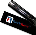 RockRose 35% Nano Ceramic Car Window Tint 36 in x 15FT 2PLY Privacy Film Heat Block, 99% UVR, and 85% IRR Block for Auto or Home Strong Adhesive, Easy Shrink, Plotter Friendly - Charcoal