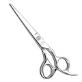Professional Hair Cutting Shears,6 Inch Barber hair Cutting Scissors Sharp Blades Hairdresser Haircut For Women/Men/kids 420c Stainless Steel (Silver)