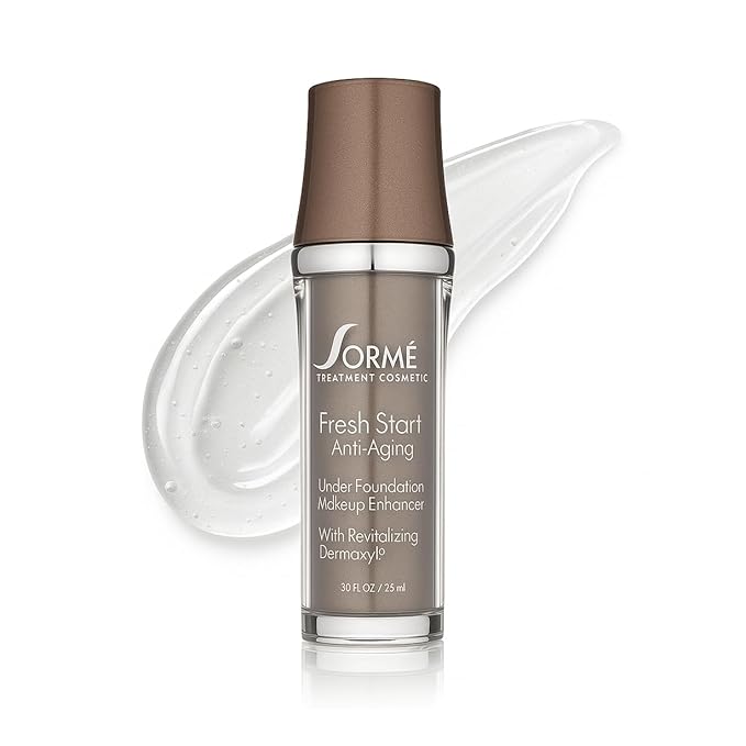 Sorme Fresh Start Under Foundation Makeup Enhancer | Anti-Aging Makeup Primer for Mature Skin | Hydrating Primer for Normal & Dry Skin | 25 ml Face Primer for Makeup | Primer Face Makeup with Dermaxyl