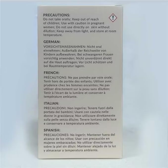EVOKE OCCU Vanilla Essential Oil for Relaxation in The Home Office Living Room, Add to Diffuser Candle Soap - 4 Fl Oz