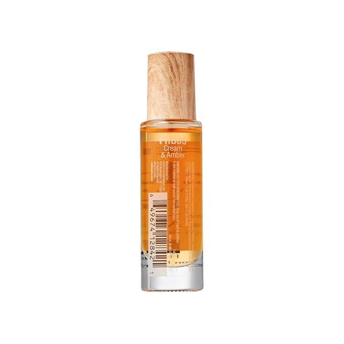 EL:KISS Roll On Perfume, Cream & Amber Inspired by Tresor La Nuit, Eau de Parfum 12mL (.40 Fl Oz), Hydrating & Long-Lasting, Alcohol-Free & Mineral Oil-Free, With Jojoba, Argan & Coconut Oil