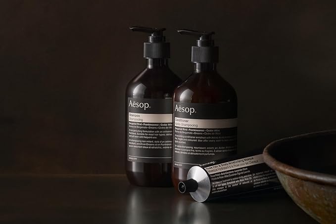 Aesop Shampoo & Conditioner Set | Hydrates, Softens, & Adds Shine | All Hair Types | 16.9 oz / 500mL