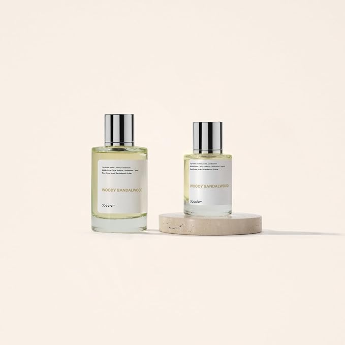 Dossier - Eau de Parfum - Woody Sandalwood - Inspired by L.e L.ab F.ragrances' S.anta.l 33 - Unisex - 3.4 Fl 0z (100ml)