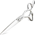 6" Professional Hair Scissors Cutting Shears 440C Hair Cutting Haircut Scissors Sharp Barber Shears Convex Edge KINSARO for Hairdresser Barbershop or Home Use
