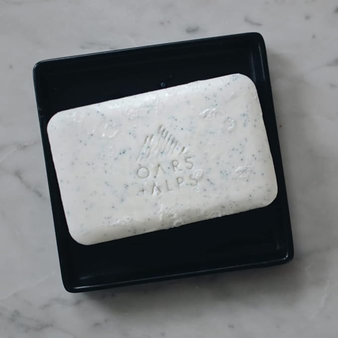 Oars + Alps Superfoliant Exfoliating Men's Bar Soap, Dermatologist Tested and Made with Clean Ingredients, Travel Size, 3 Pack, 6 Oz Each
