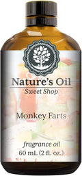 Monkey Farts Fragrance Oil (60ml) For Diffusers, Soap Making, Candles, Lotion, Home Scents, Linen Spray, Bath Bombs, Slime