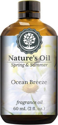Ocean Breeze Fragrance Oil (60ml) For Diffusers, Soap Making, Candles, Lotion, Home Scents, Linen Spray, Bath Bombs, Slime