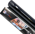 RockRose 20% Premium Carbon Car Window Tint Film 24 in x 5FT 2PLY Charcoal Privacy Film UV, Heat Blocking Tint for Car or Home Adhesive Film Easy Shrink, Plotter Friendly Pro Grade