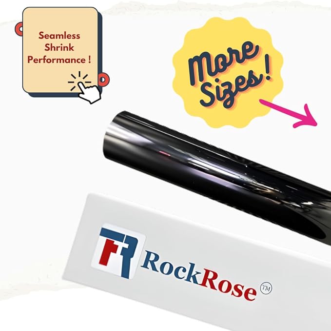 RockRose 35% Premium Carbon Car Window Tint Film 24 in x 25FT 2PLY Charcoal Privacy Film UV, Heat Blocking Tint for Car or Home Adhesive Film Easy Shrink, Plotter Friendly Pro Grade