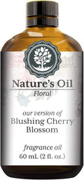 Blushing Cherry Blossom Fragrance Oil (60ml) for Diffusers, Soap Making, Candles, Lotion, Home Scents, Linen Spray, Bath Bombs, Slime