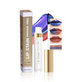 Lip Stain - Wipe-Off &Peel Off Lip Color | Waterproof, Long Lasting, Transfer-Resistant, Smudge-Proof Lip Tint | Easy Wipe Finish, High Pigment | All-Day Vibrant Kiss-Proof Lip Stain, Muted Terracotta