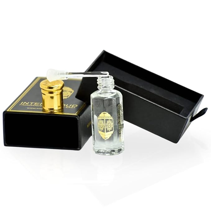 INTENSE OUD Blush Long Lasting Arabian Perfume Oils for Women 12ML (0.40 OZ) Fragrance Oil with a Vibrant Citrus, Floral Elegance & Vanilla Finish - Concentrated Perfume Oil With Black Gift Box