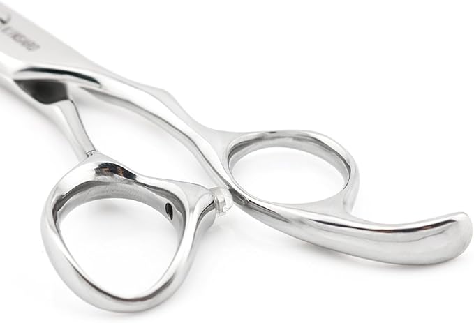 6" Professional Hair Scissors Cutting Shears 440C Hair Cutting Haircut Scissors Sharp Barber Shears Convex Edge KINSARO for Hairdresser Barbershop or Home Use
