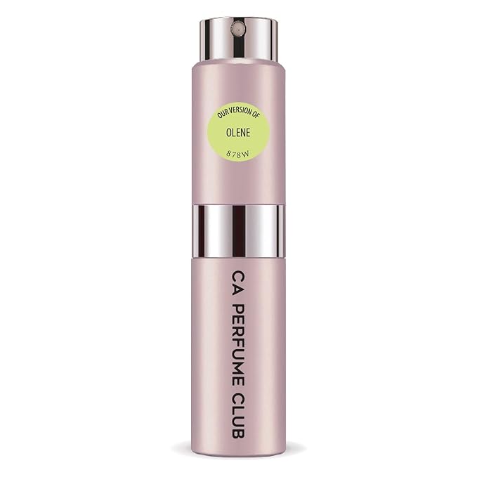 CA Perfume Impression of Olene for Women Floral Scent Long Lasting Perfumes for Women Eau De Parfum Travel Size Refillable Atomizer Spray 0.27 Fl Oz 8ml