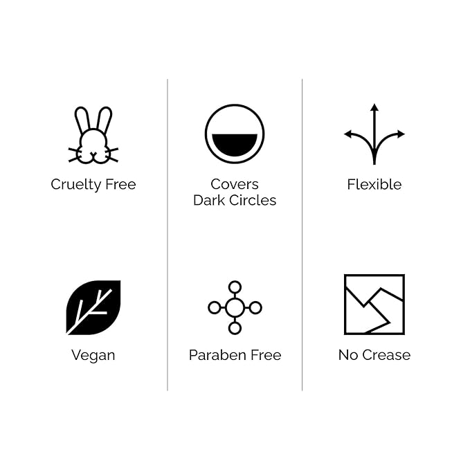 OFIR Perfected Weightless Concealer | Porous Coverage Blends for Smooth Finish | Covers Dark Circles Vegan Concealer | Botanical Formula Soothes Redness & Dullness |Henna - Very Deep Cool 0.27 OZ