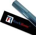 RockRose 50% Nano Ceramic Car Window Tint 40 in x 100FT 2PLY Privacy Film Heat Block, 99% UVR, and 85% IRR Block for Auto or Home Strong Adhesive, Easy Shrink, Plotter Friendly - Charcoal