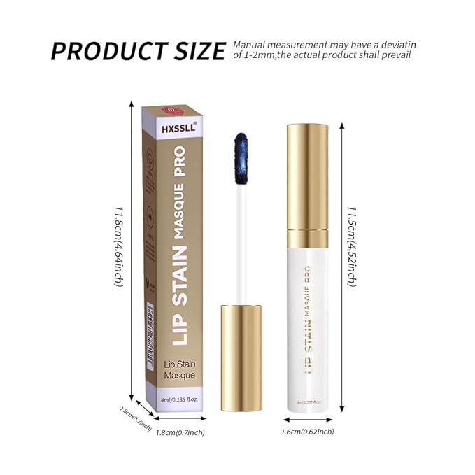 ‌Lip Liner - Peel Off Lip Stain | Long Lasting Matte Lip Tattoo | Transfer Proof, Hydrating Formula with Hyaluronic Acid & Vitamin E | Vegan & Cruelty-Free | for All Skin Types(7#‌RM Violet‌)